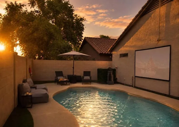 Holiday home Desert Disconnect Outdoor Cinema And Pool *